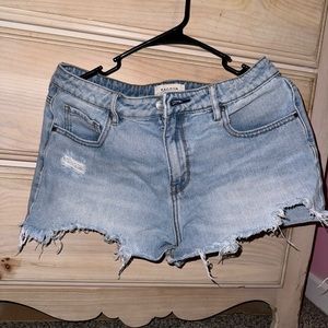Pacsun High Rise Jean Shorts Size Small